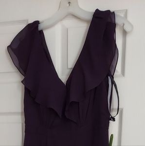 Formal purple dress